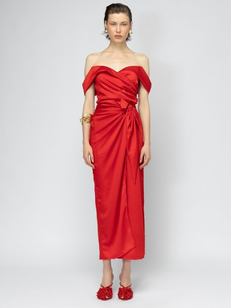 Φόρεμα club colada red